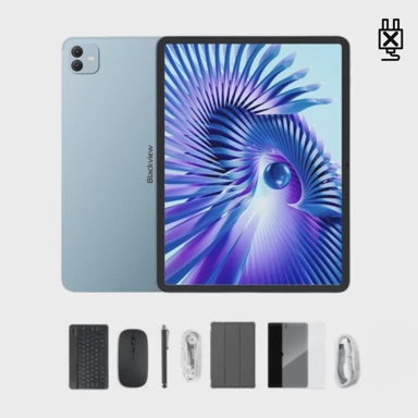 BLACKVIEW Tablet Link 8, 12,7", Wi-Fi, 12 GB RAM, 256 GB, plava, set, poklon futrola, digitalna olovka, tipkovnica, bežični miš, slušalice